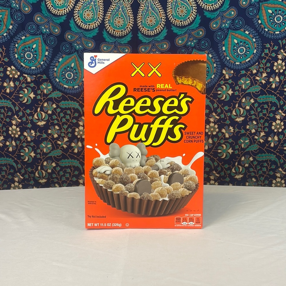KAWS Reese’s puffs
